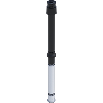 Ø 60/100 CONDENSED VERTICAL FLUE SET WITH ADAPTER